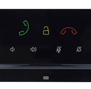 2N Indoor Talk Answering Unit 91378401 in Black