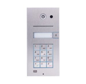 2N Vario IP Door Intercom with 1 Button and Keypad